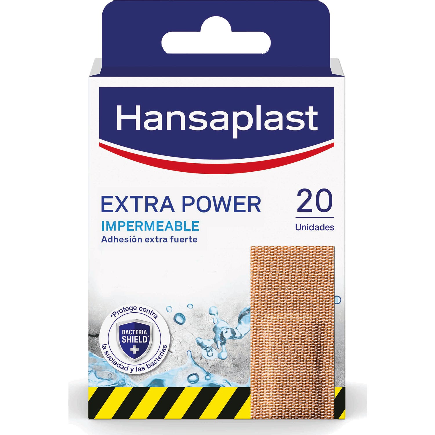 Hansaplast Pansement adhésif extra fort 16 bandes
