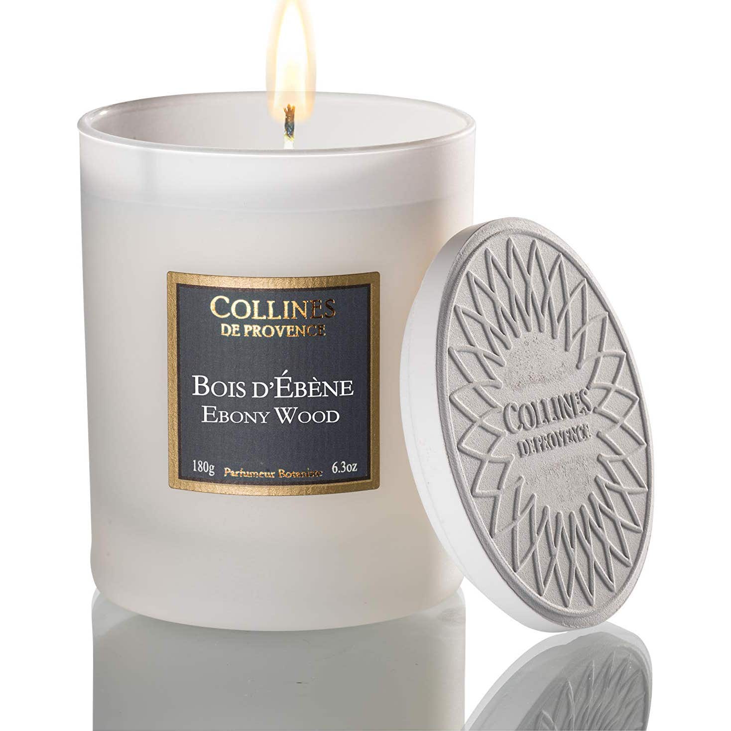 Collines de Provence Bougie Bois Eben 180g