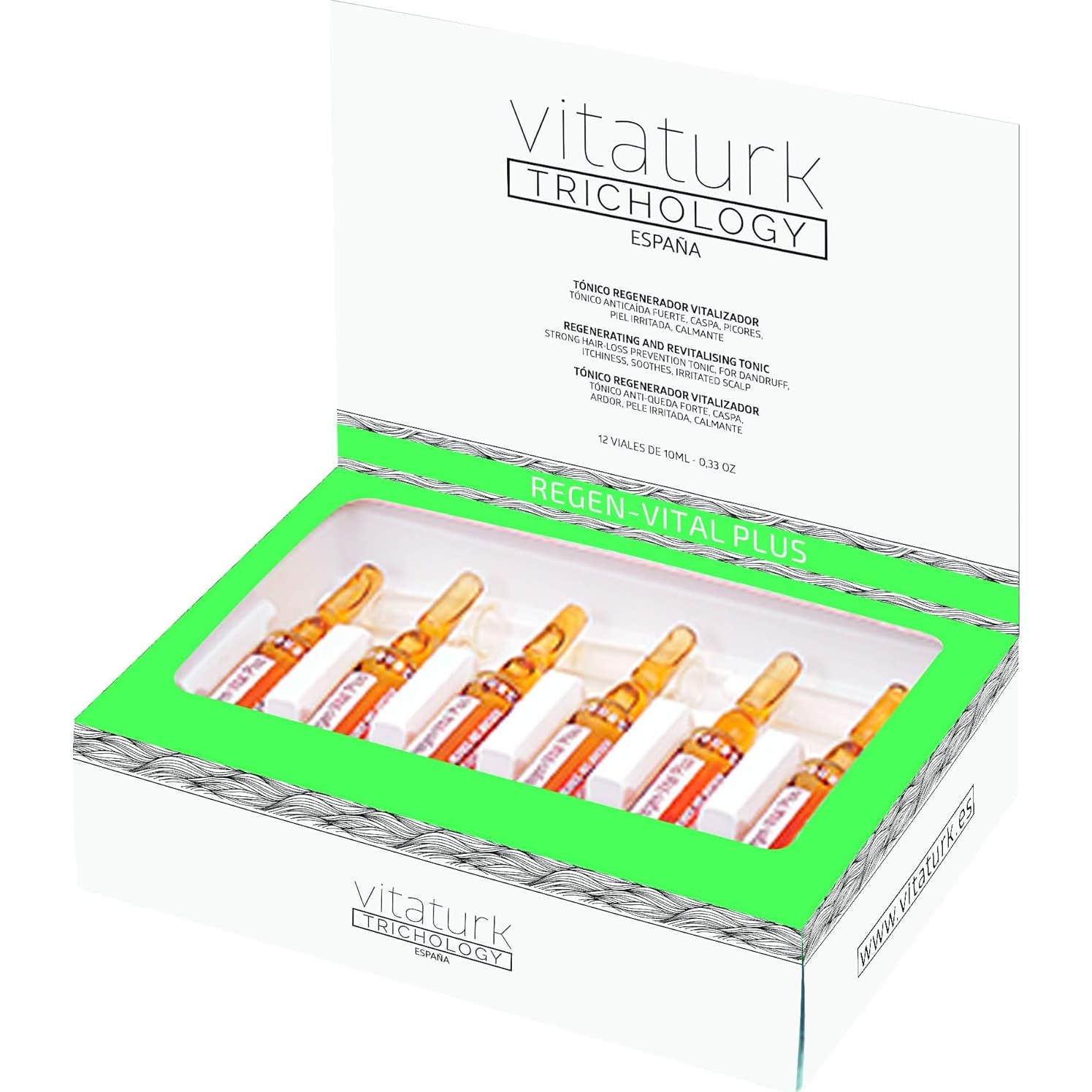 Vitaturk Regen Vital Plus Traitement 12 Ampoules