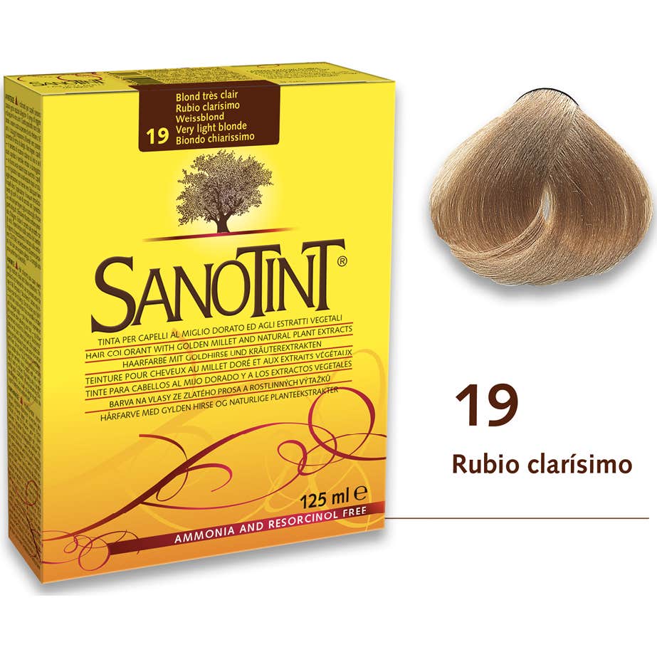 Clair Santiveri Sanotint Nº19 Blond 125Ml