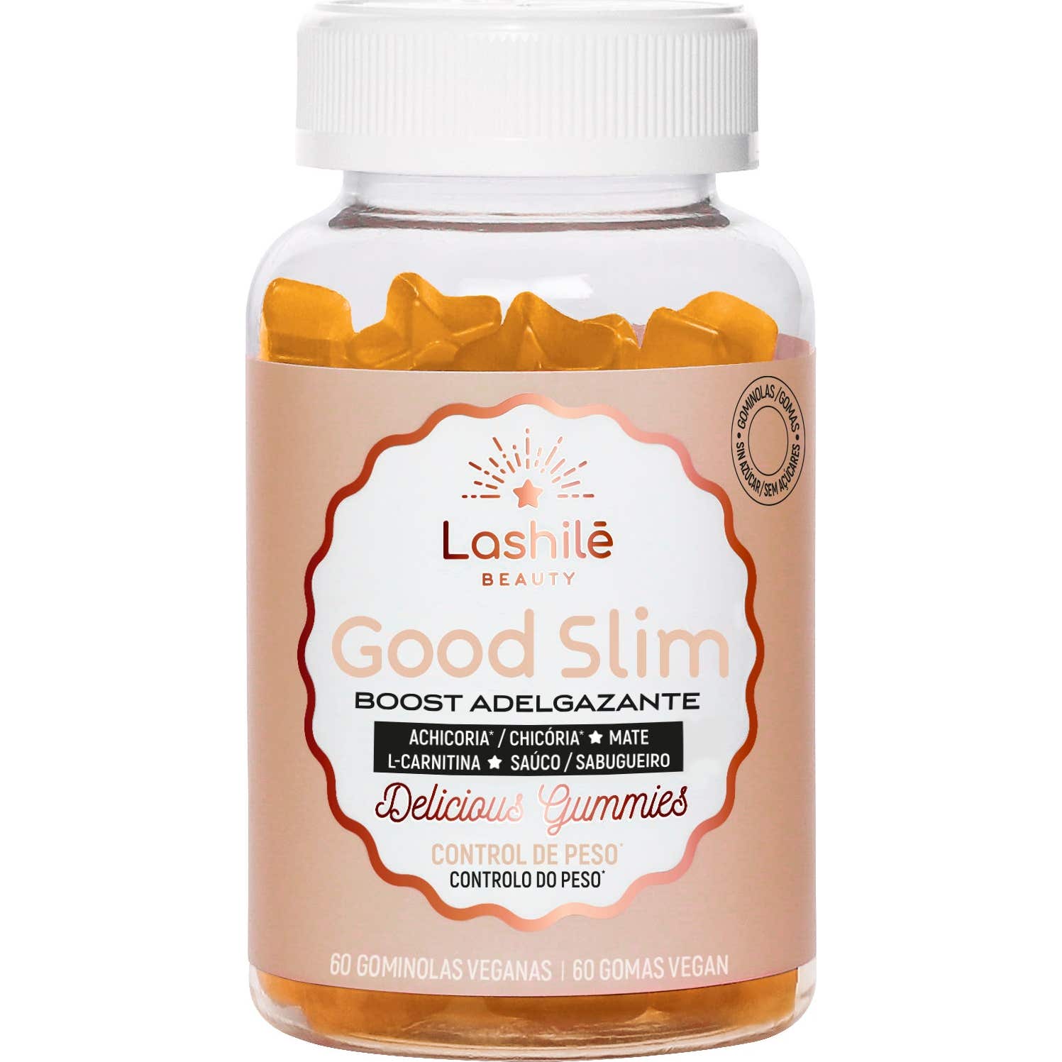 Lashilé Beauty Good Slim Boost Minceur 60 Gummies Végans