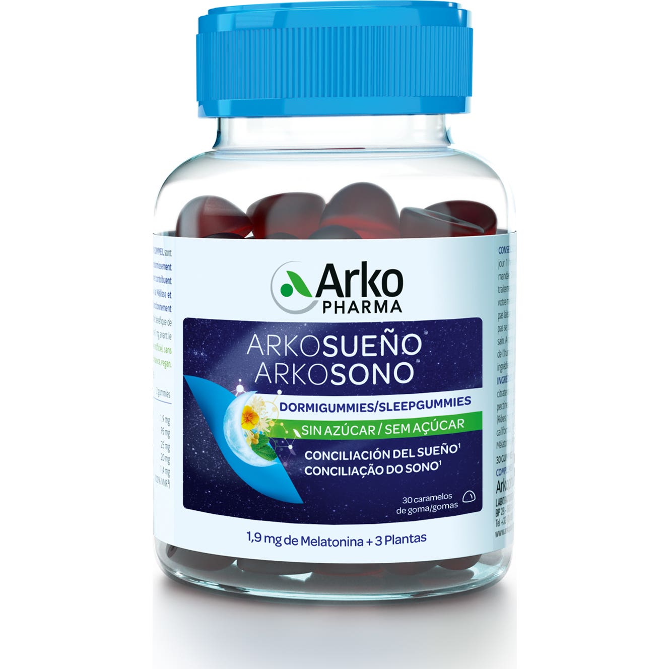 Arkopharma ArkoRelax Sommeil Gummies Sans Sucre 30 Gummies