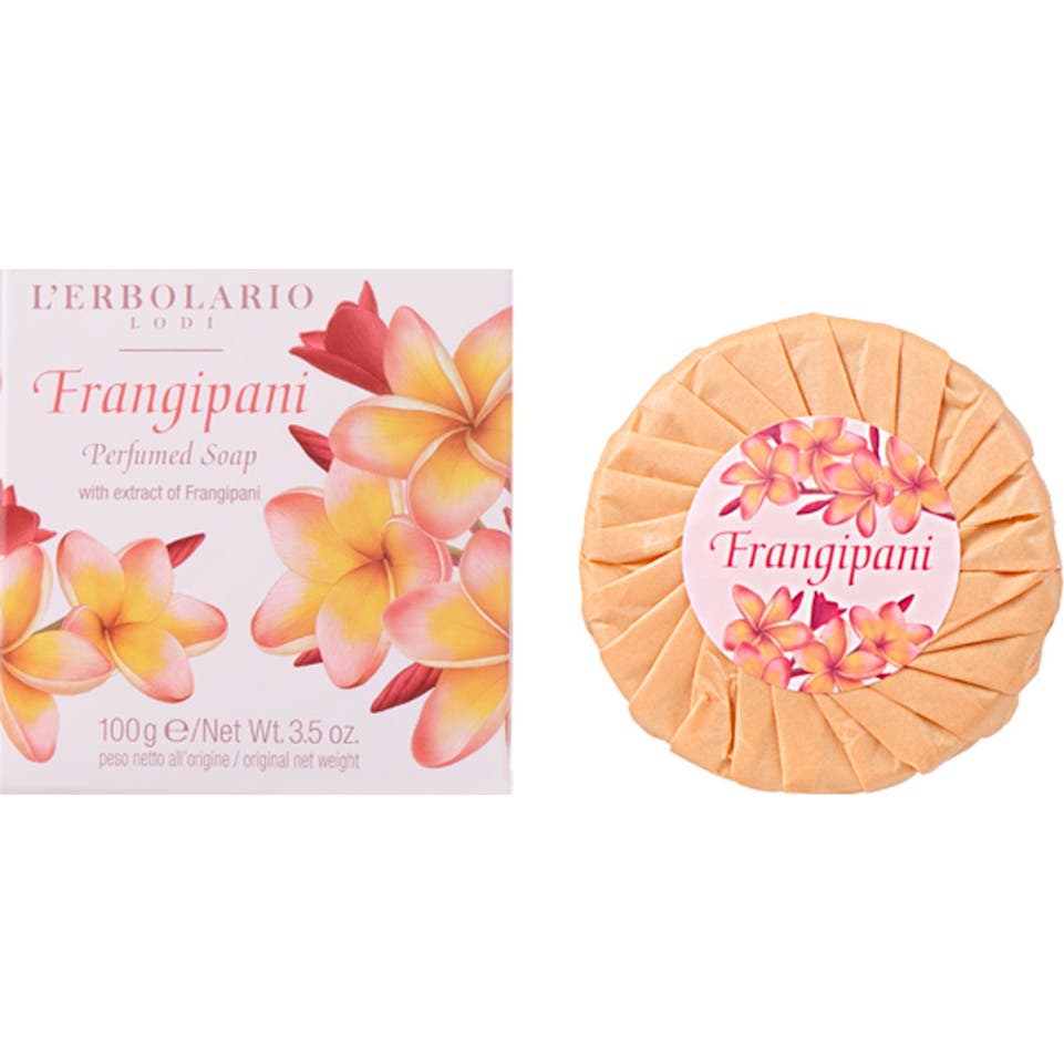 L'erbolario Frangipani Savon Parfumé 100G