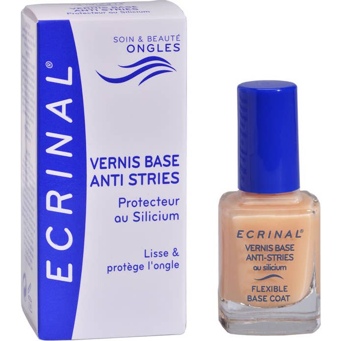 Ecrinal Vernis Base AntiStries Au Silicium 10ml