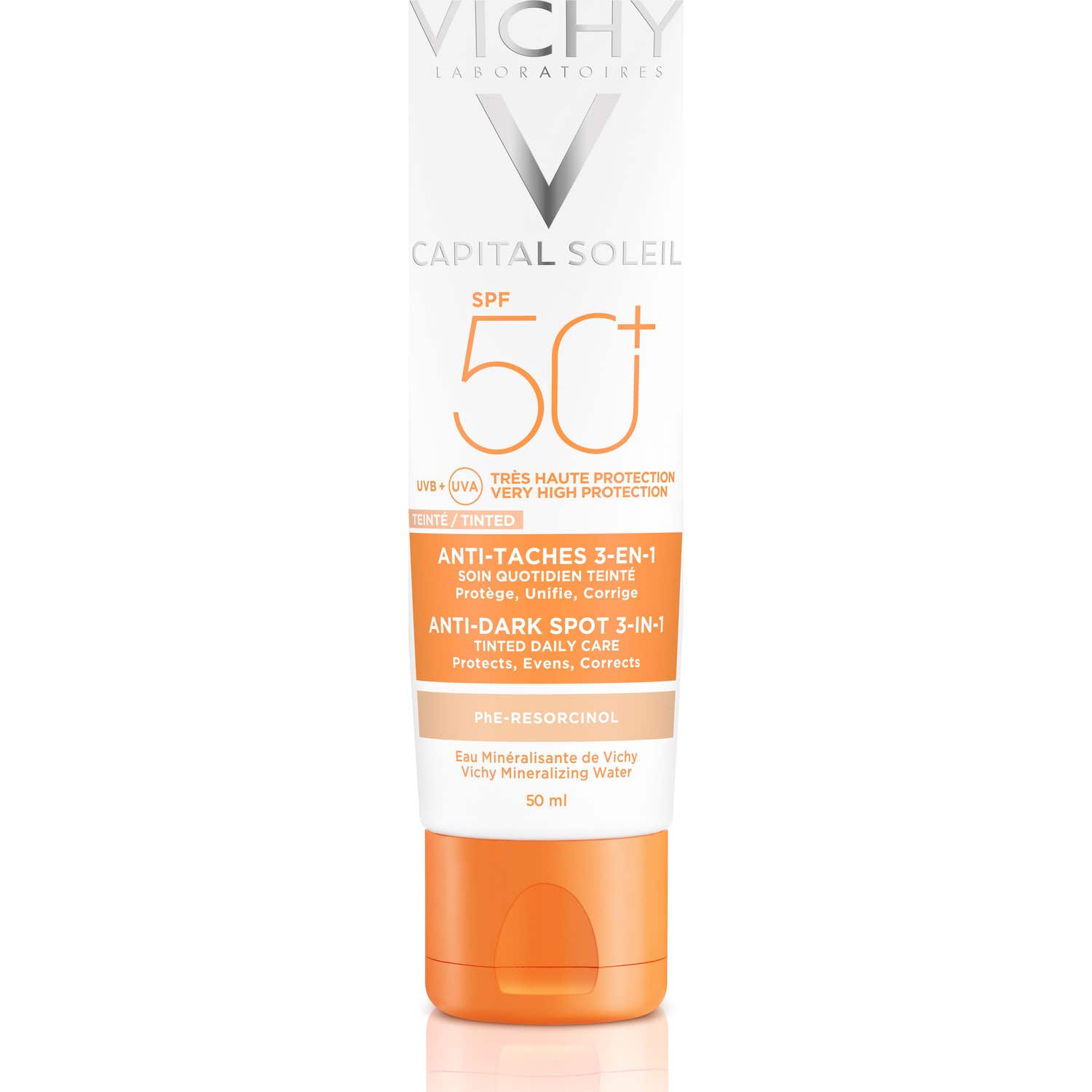Vichy Capital Soleil Soin Anti-Taches Teinté 3 en 1 SPF50+ 50ml