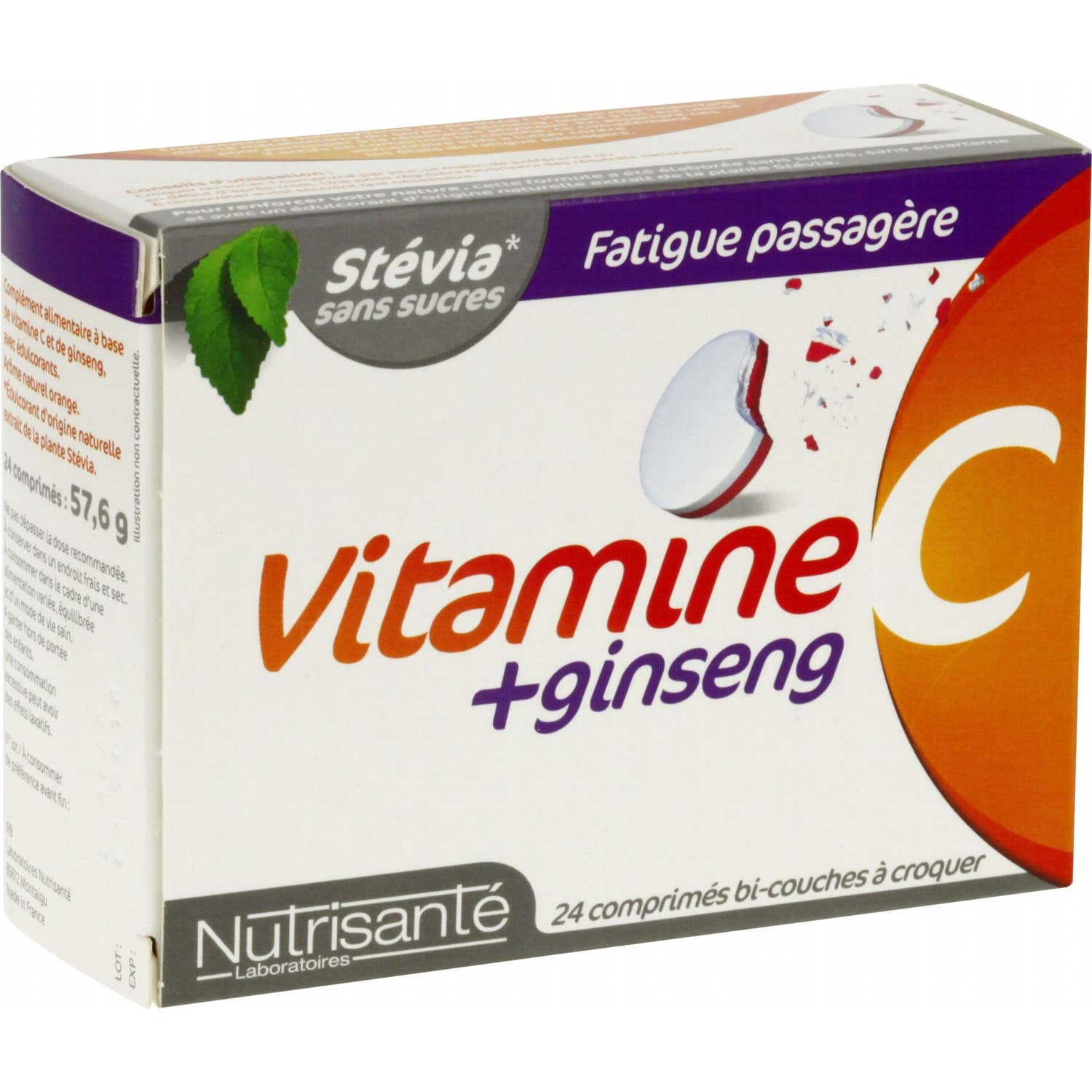 Nutrisante Vitamine C + Ginseng 24comp