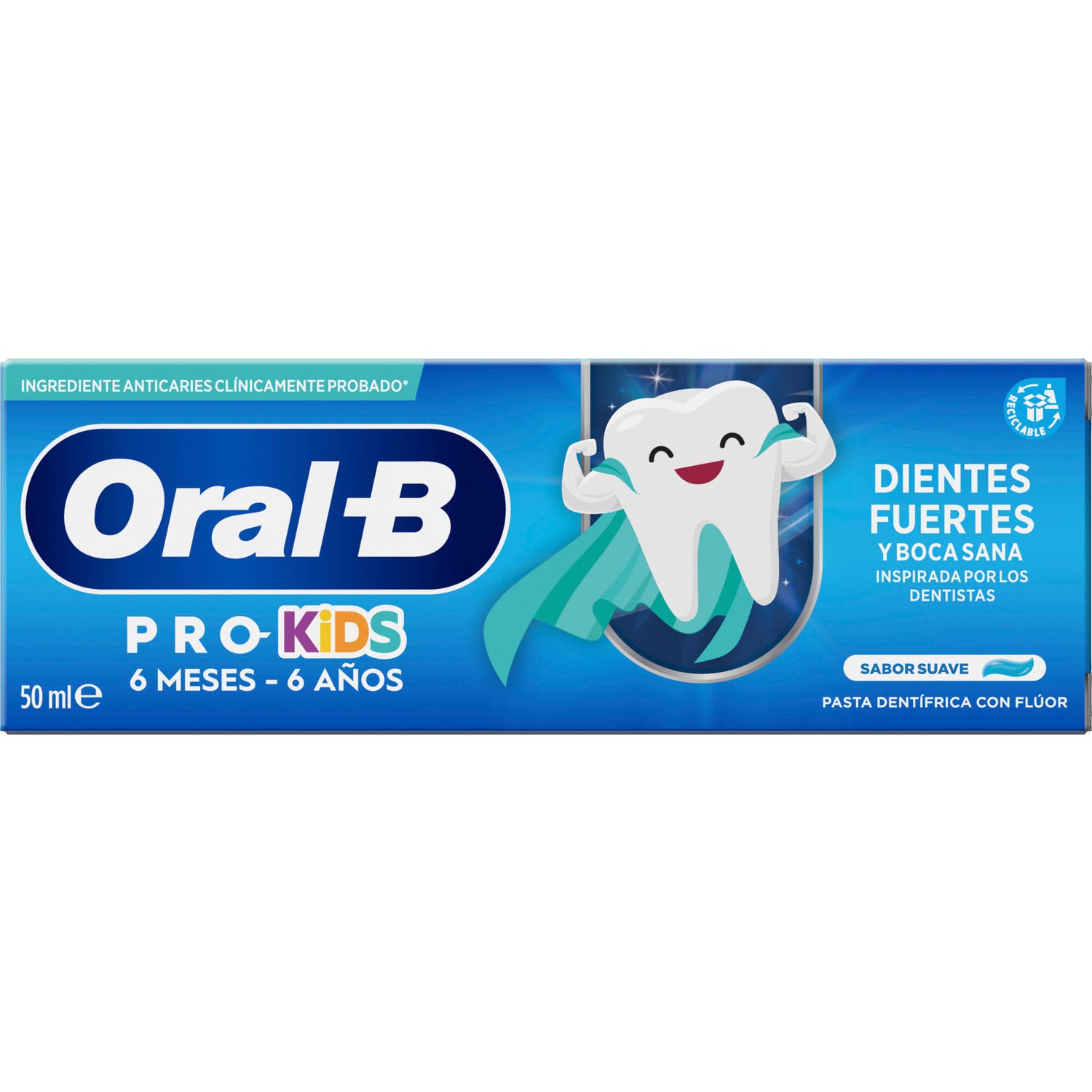 Oral-B Pro Kids Pasta Dental 6 meses - 6 años 50ml