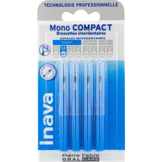 Inava Brossettes Interdentaires 0.8 Mm Boite De 4