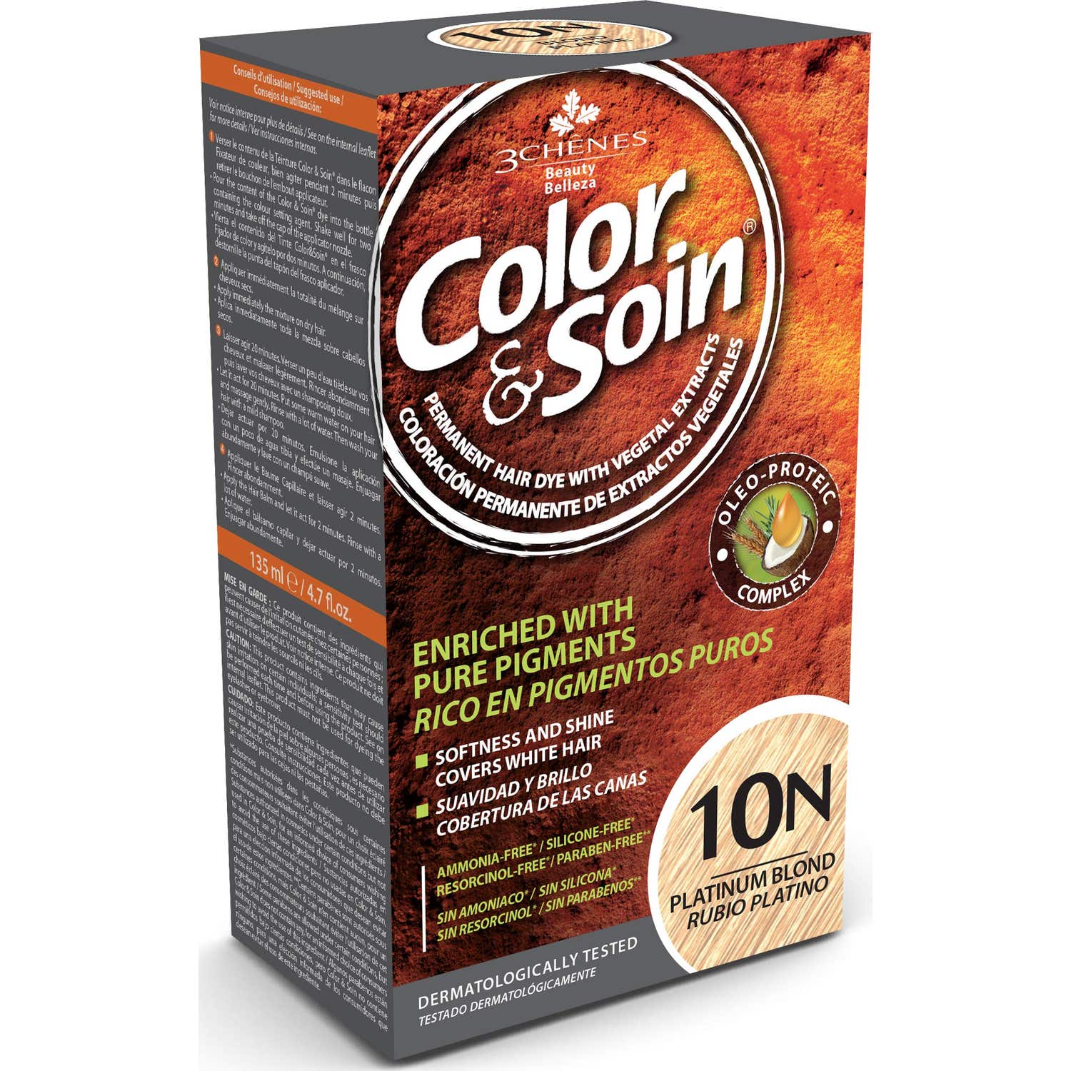 Color & Soin Kit Coloration Permanente 10N Blond Platine