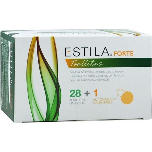 Estila Forte Lingettes 28 Lingettes + Pad