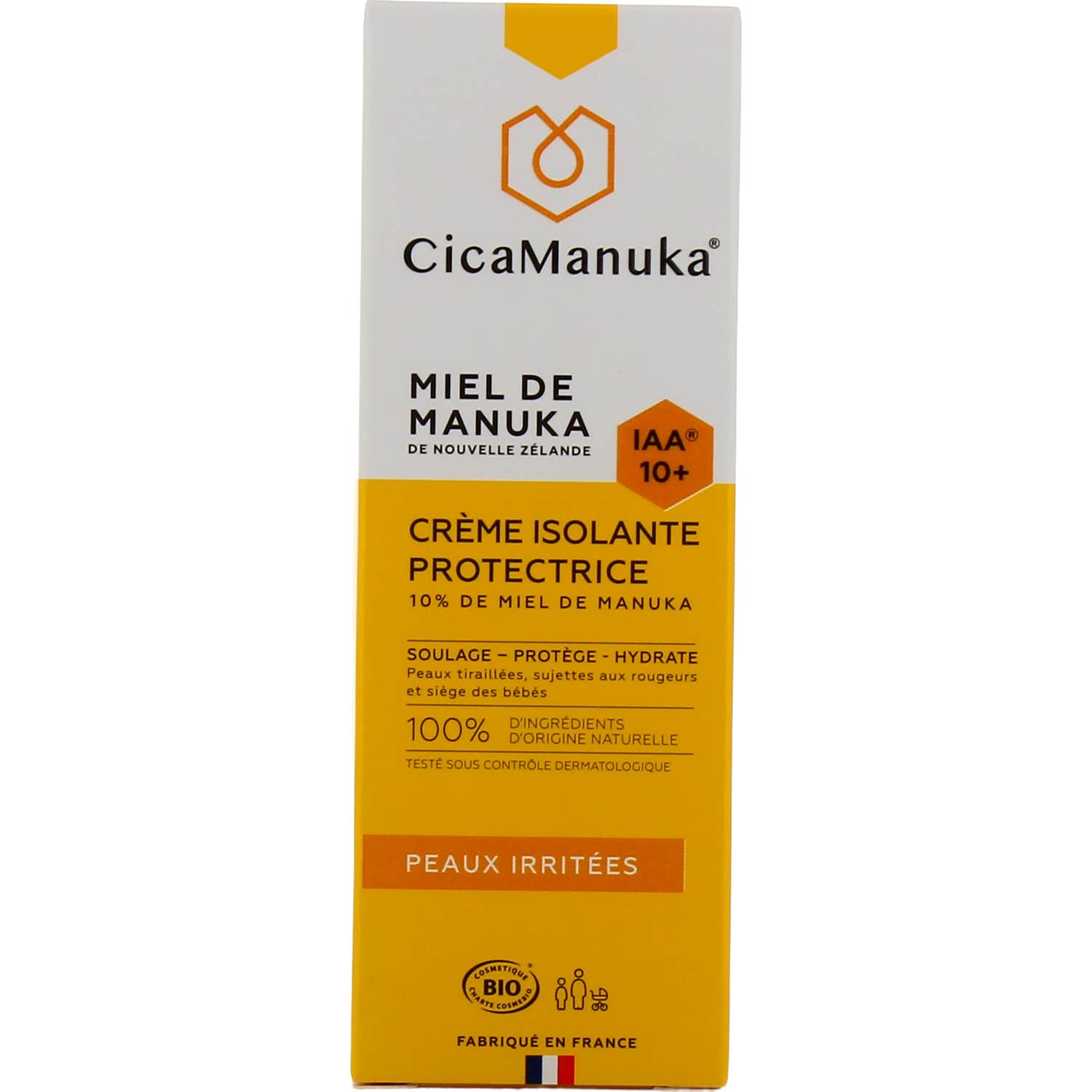 CicaManuka Crème Isolante Protectrice Bio 75ml