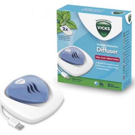 Vicks Diffuseur Vapeur Électrique 1 Unité