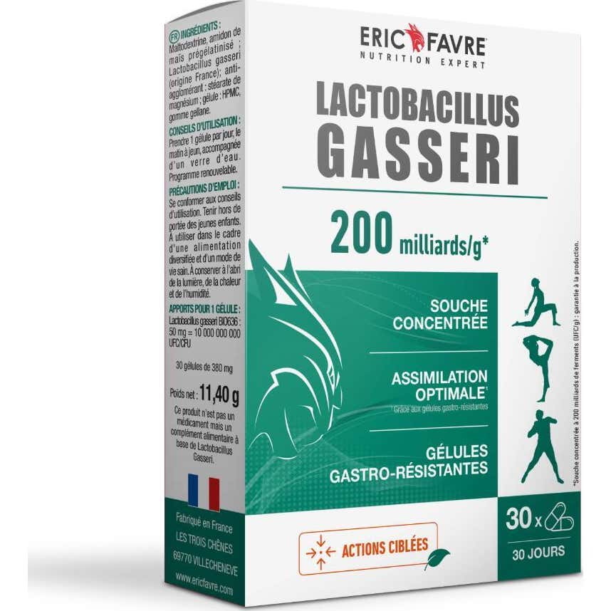 Eric Favre Lactobacillus Gasseri 30 Gélules