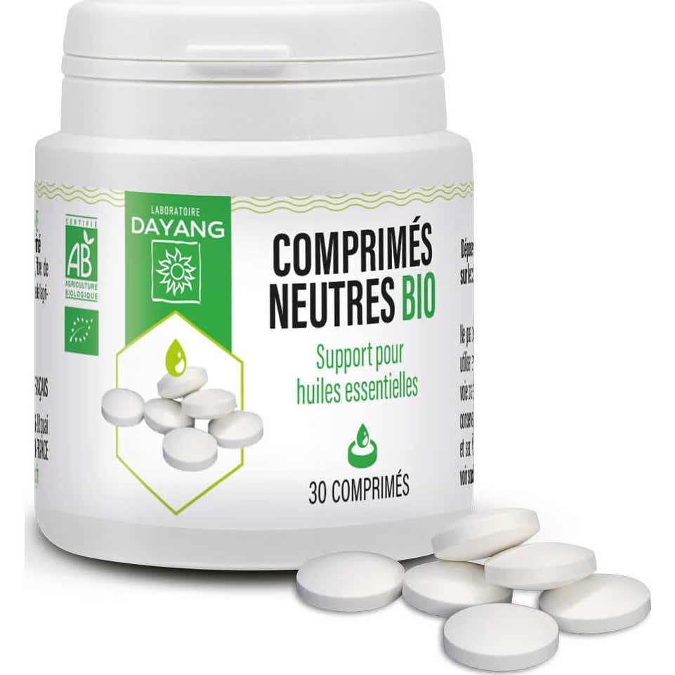Dayang Comprimés Neutres Bio 30 Comprimés
