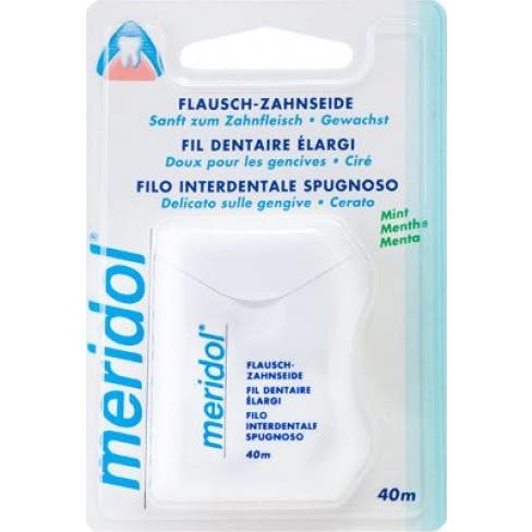 Méridol Fil Dentaire Élargi 40 M