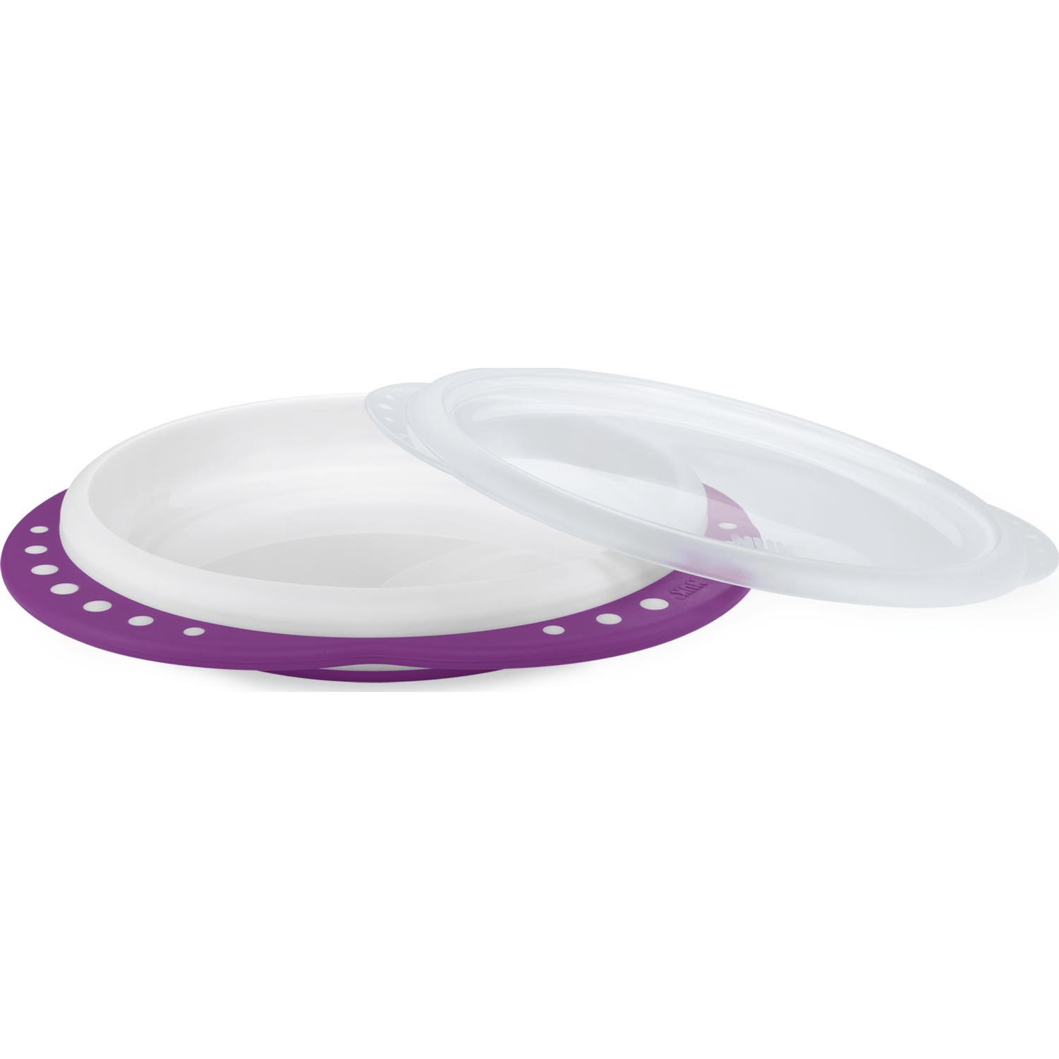 Assiette Nuk Easy Learn avec couvercle 1 pc