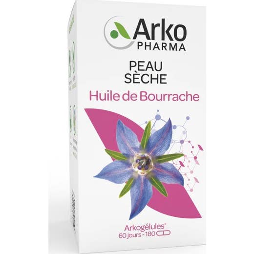 Arkopharma Arkogélules Huile de Bourrache 180caps