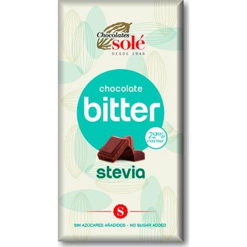 Chocolates Sole Chocolatinas Negro Bitter 25g