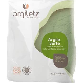 Argiletz Argile Verte Ultra Ventilée 300g