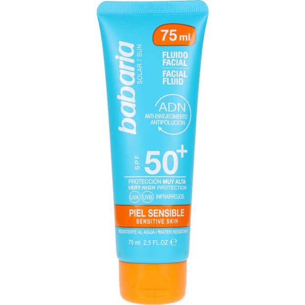 Babaria Solar Fluid peau sensible SPF50+ 75ml