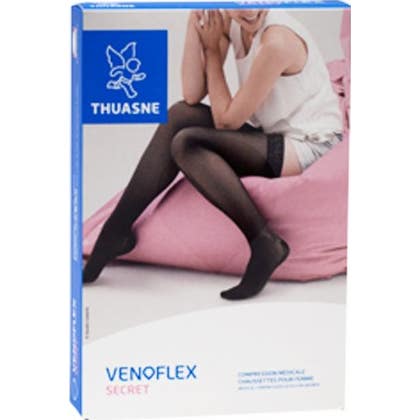 Thuasne Venoflex Secret C2 Bas AG Femme Beige Dorè N4 1 Paire