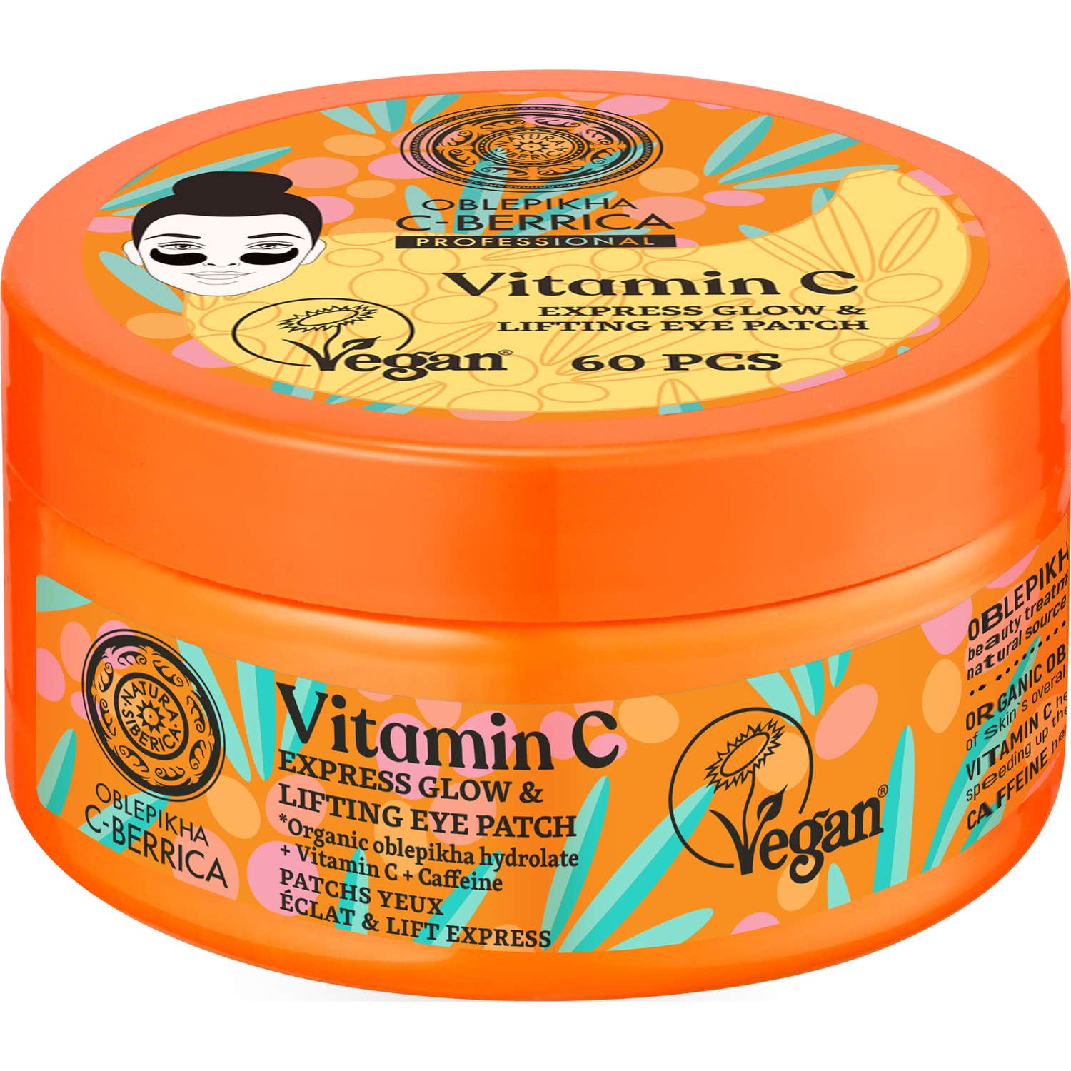 Natura Siberica Oblepikha C-Berrica Patch Contour Yeux 60uts