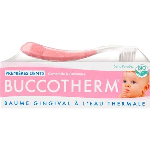 Buccotherm Kit Premières Dents Baume Gingival + Brosse à Dents