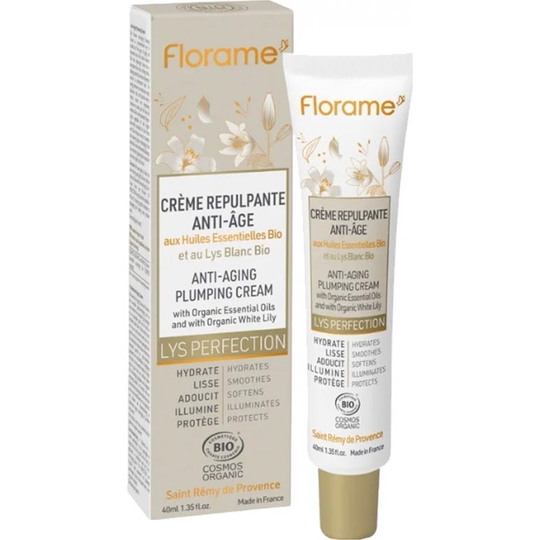 Florame Lys Perfection Crème Repulpante Anti-Âge Bio 40ml