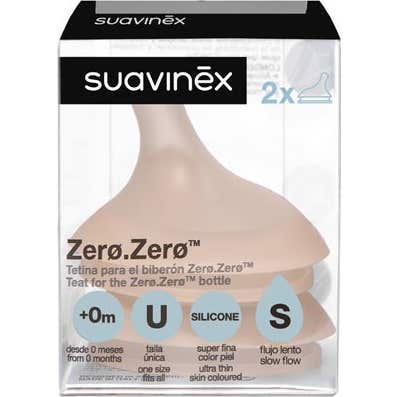 Suavinex Tétine Silicone Anti-Colique Flow S