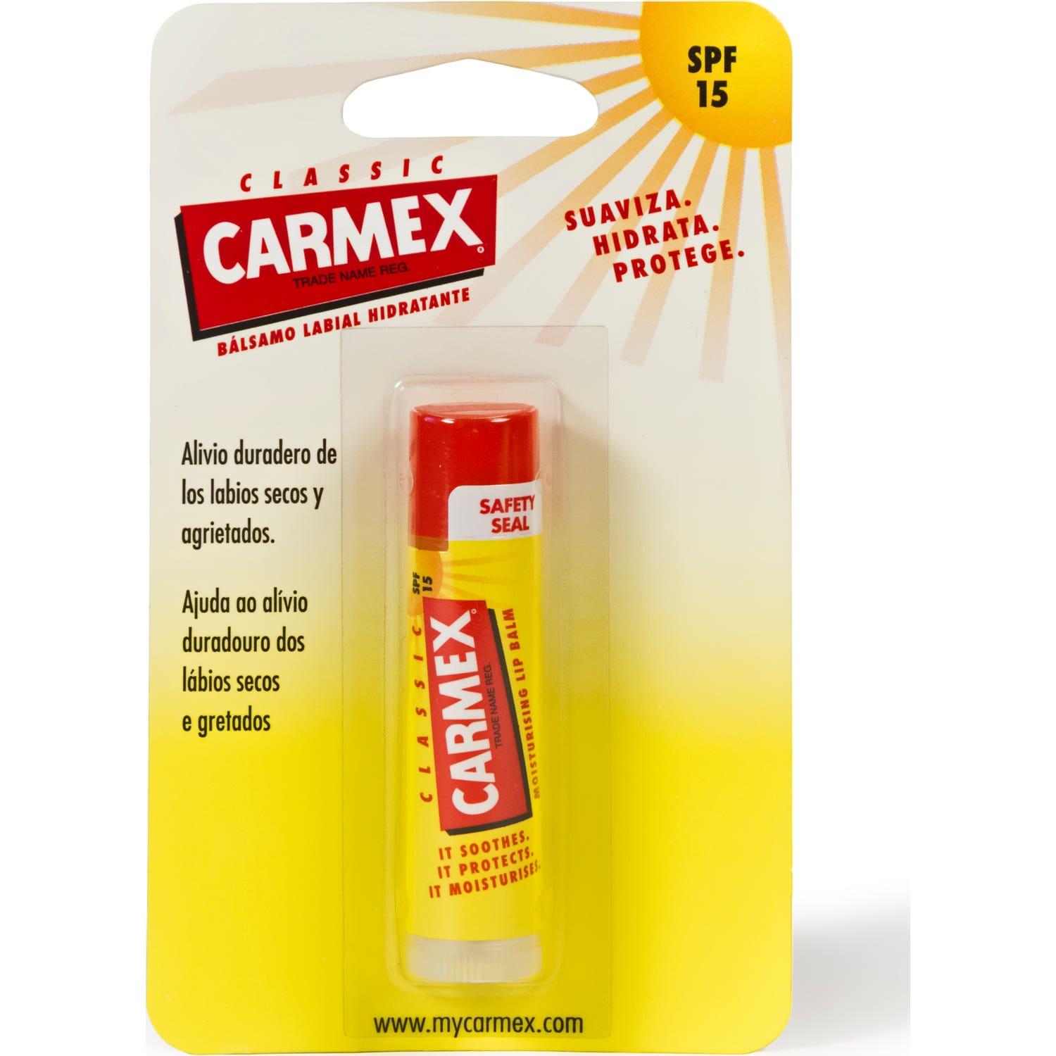 Carmex Classic Baume À Lèvres Hydratant SPF15+ 4,25g