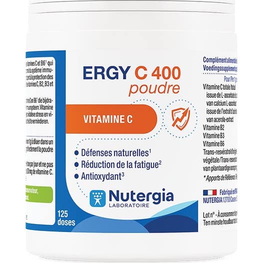 Nutergia Ergy C 400 Poudre 125g
