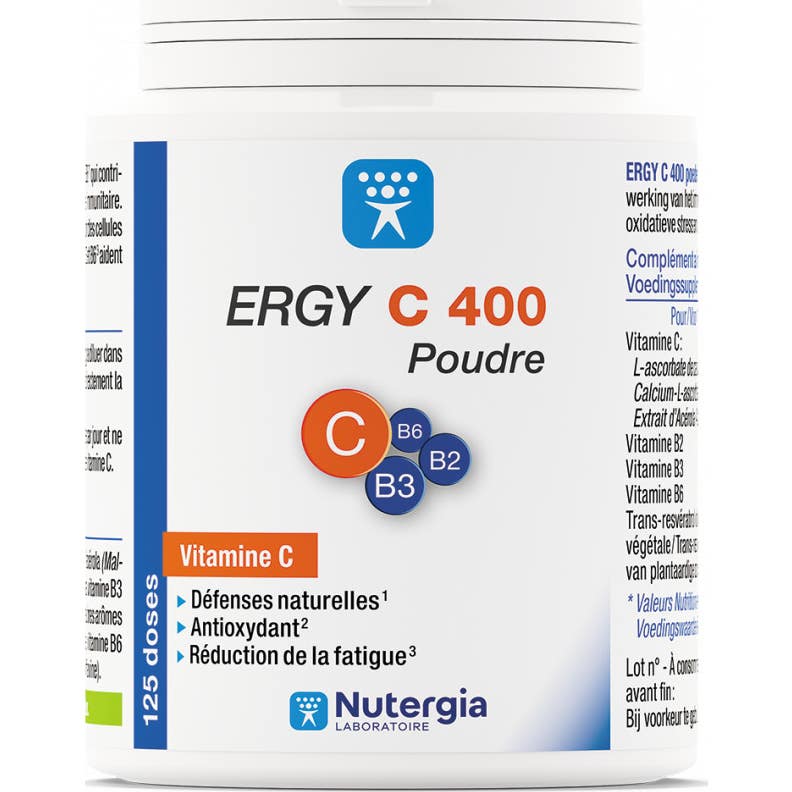 Nutergia Ergy C 400 Poudre 125g