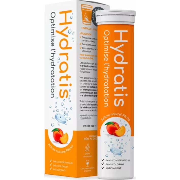 Hydratis Solution d'Hydratation Accélérée Pêche 20comp