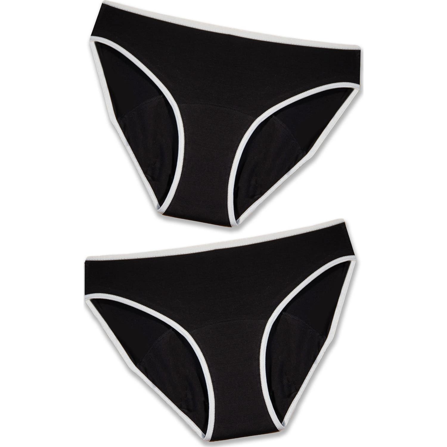 FreeU Pack University Culotte Première Menstruation Noir S 2uts