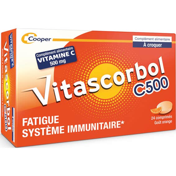Vitascorbol C500 24 Comprimés