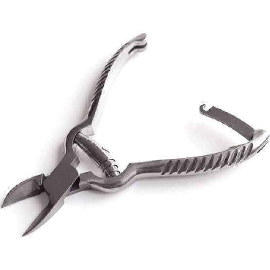 Innoxa Expert Pince Ongles Pédicure avec Fermoir Courbes 1 Unité