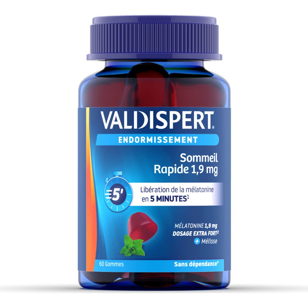 Valdispert Sommeil Rapide 1,9mg 60 Gommes