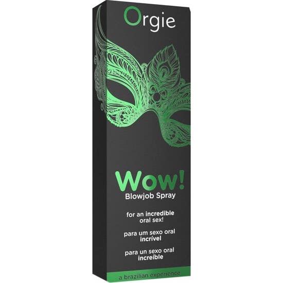 Spray sexuel oral à effet froid Orgie Wow ! 10ml
