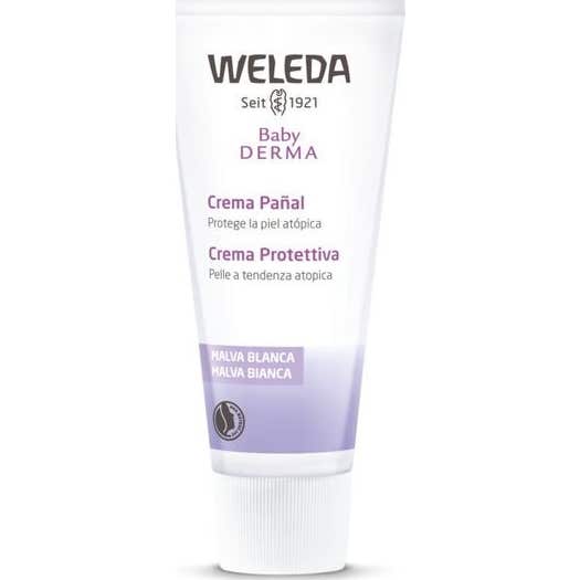 Weleda Bébé derma Crème pour le Change à la Mauve Blanche Bio 50mL