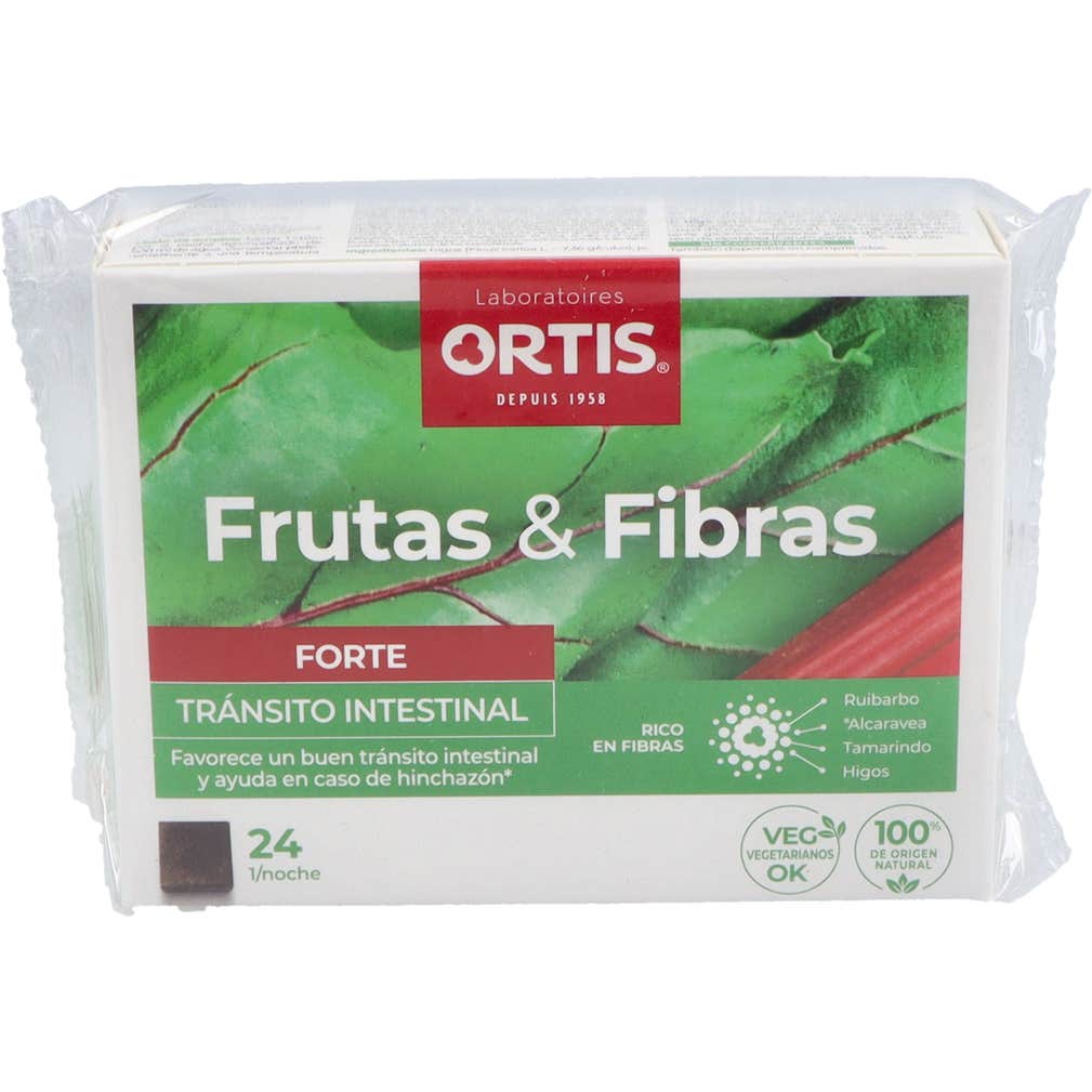 Ortis Duo Pack Fruit & Fibre Forte 48 Cubes