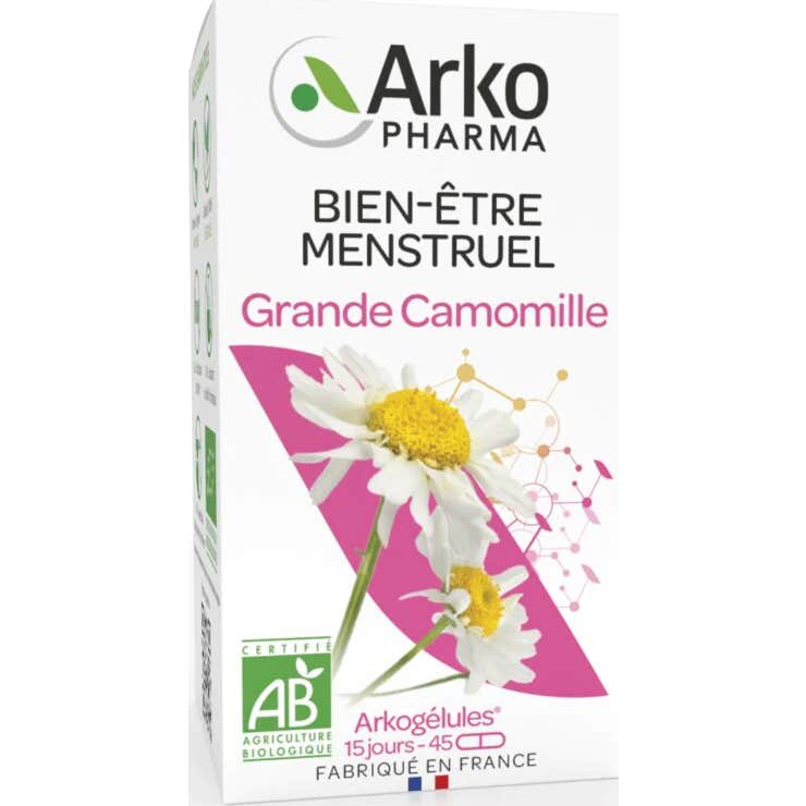 Arkopharma Grande Camomille Bio Arkogélules 45 Gélules