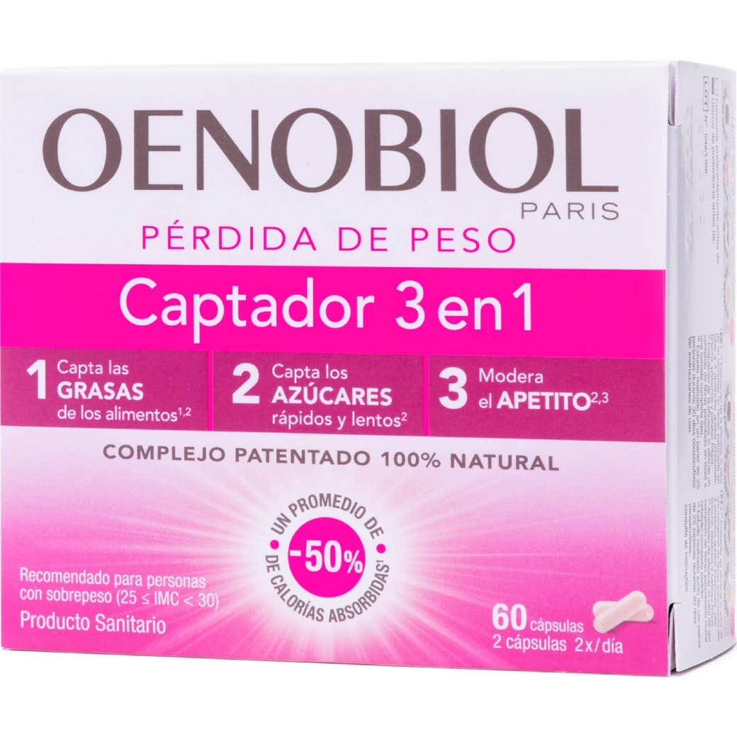 Oenobiol Capteur 3 en 1 60 gélules