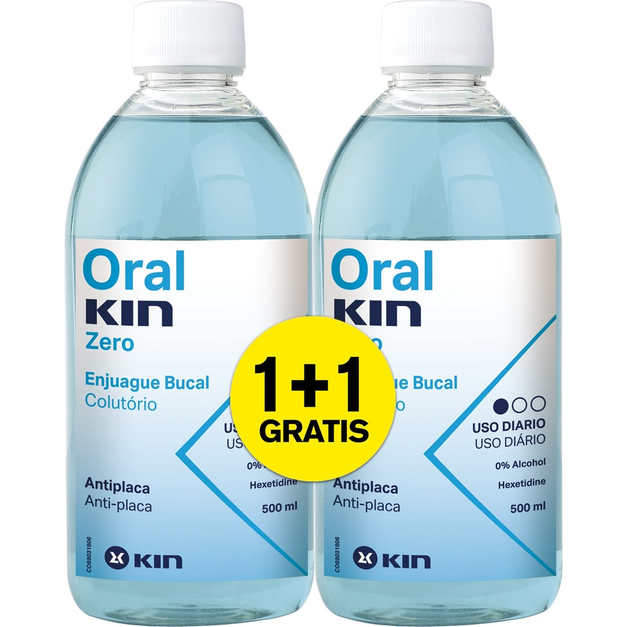 Oralkin Zero Rinse 2x500ml
