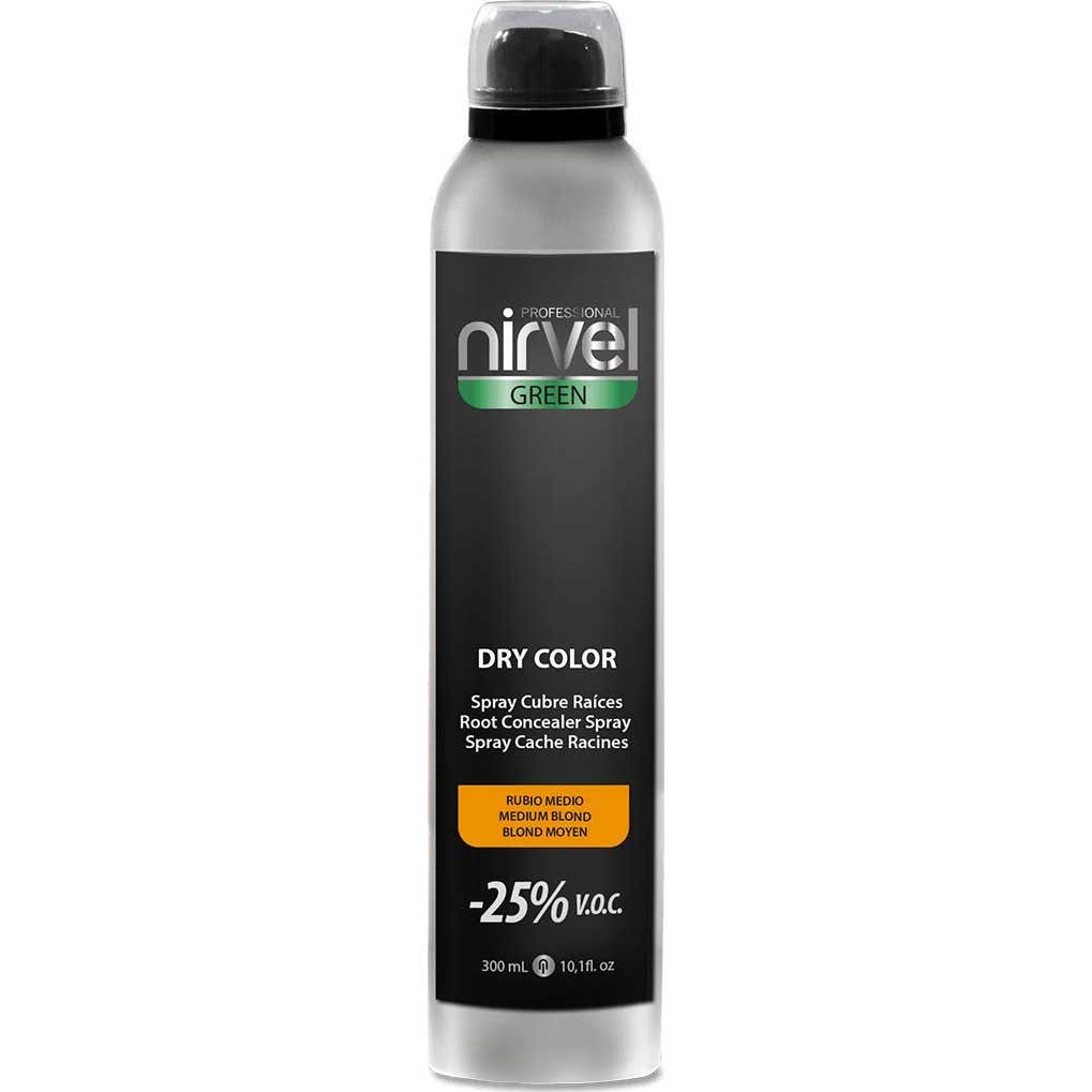 Nirvel Green Dry Color Spray Blonde Medium 300ml