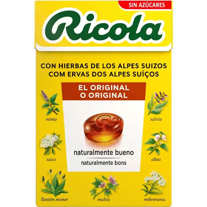 Ricola Aux Plantes bonbons sans sucre 50 g