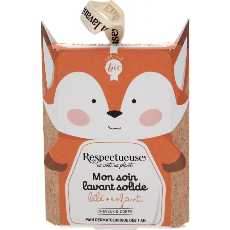 Respectueuse My Organic Baby + Child Solid Wash 75 g