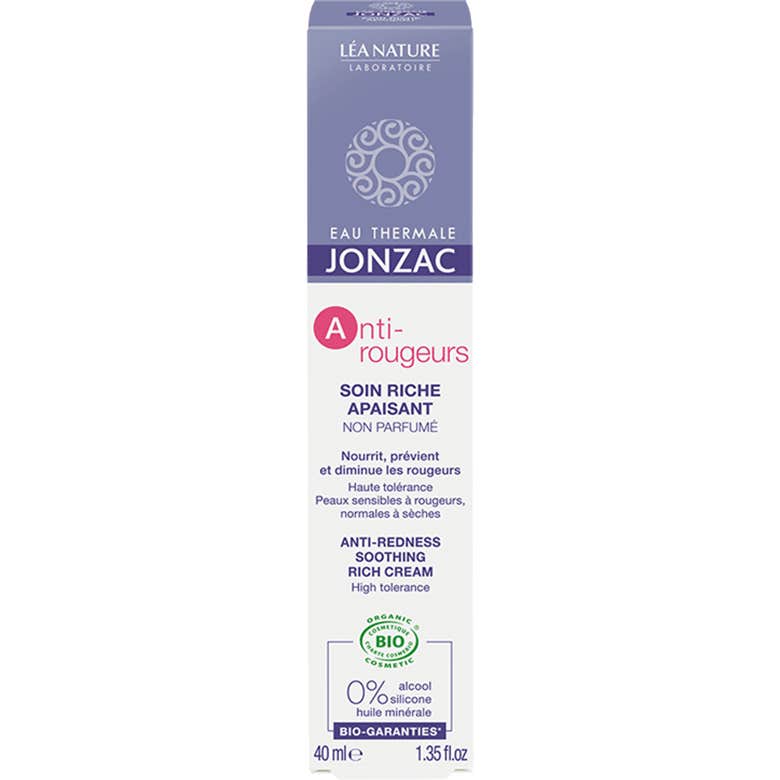 Jonzac Anti-Rougeurs Soin Riche Apaisant 40ml