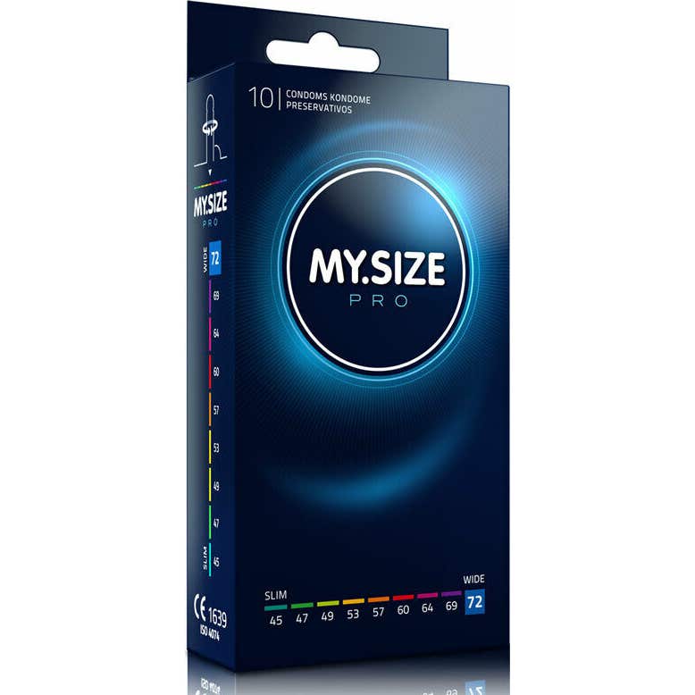 My.size Pro Homme 72Mm Préservatifs Boîte De 10 - Image 4