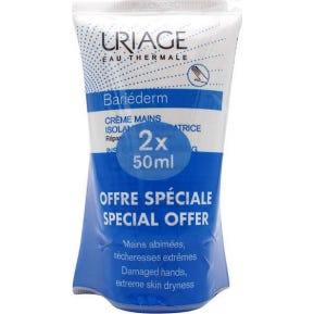 Uriage Promo Bariederm Crème pour les mains 50 ml double