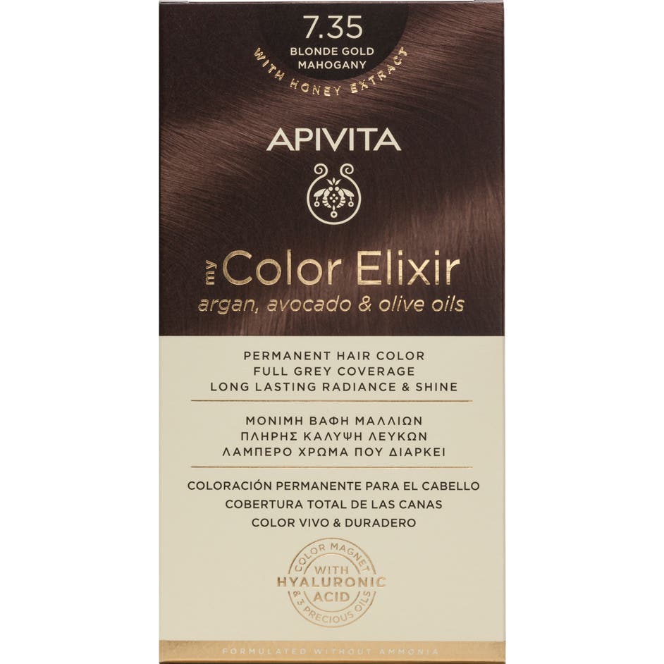 Apivita Kit My Color Elixir Hair Dye No. 7,35